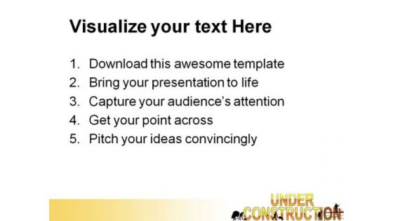 Under Construction05 Architecture PowerPoint Templates And PowerPoint Backgrounds 0811