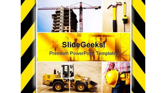 Under Construction Architecture PowerPoint Themes And PowerPoint Slides 0811 Under Construction Architecture PowerPoint Themes And PowerPoint Slides 0811