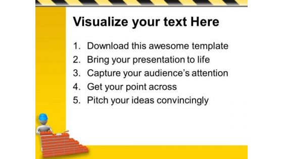 Under Construction Process PowerPoint Templates Ppt Backgrounds For Slides 0713