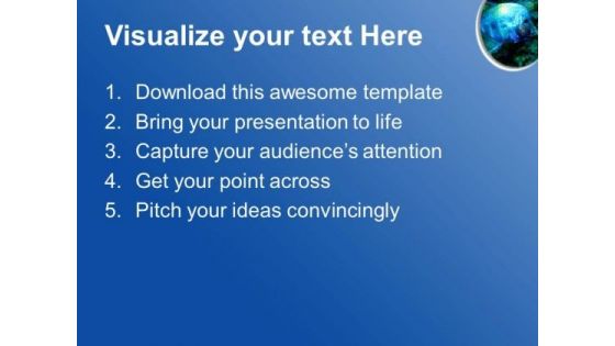 Under Water View With Fish PowerPoint Templates Ppt Backgrounds For Slides 0713