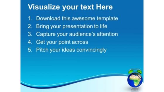 Understand Global Market Value And Time PowerPoint Templates Ppt Backgrounds For Slides 0513