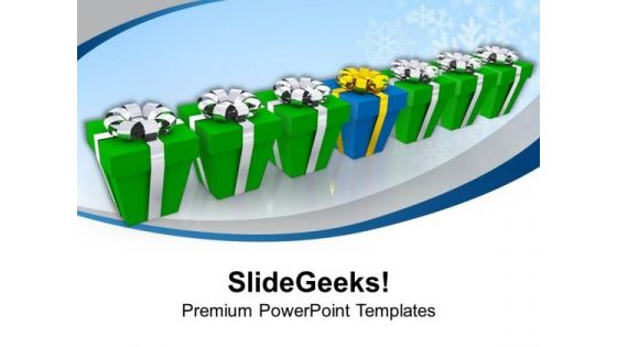 Unique Presents Christmas Eve PowerPoint Templates Ppt Backgrounds For Slides 1112