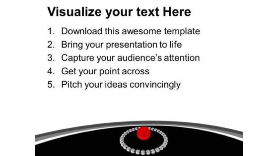 Unique Red Ball Concept Leadership PowerPoint Templates Ppt Backgrounds For Slides 0213