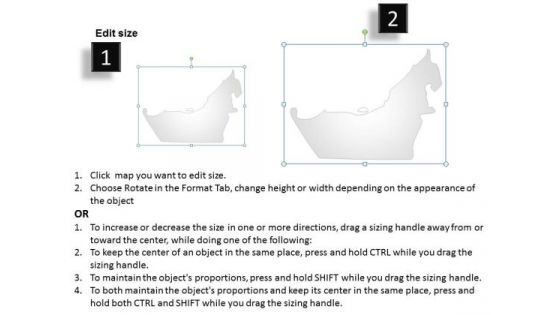 United Arab Emirates Country PowerPoint Maps