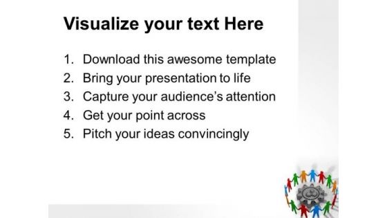United People Communication PowerPoint Templates And PowerPoint Themes 0512