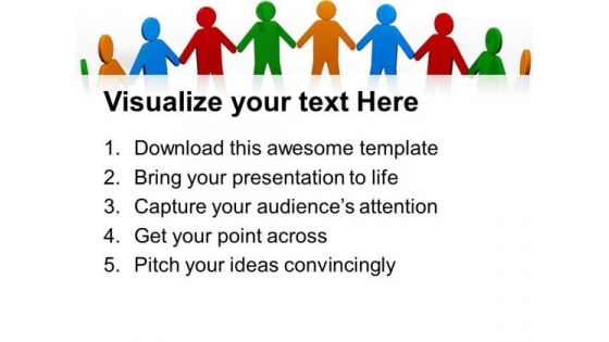 United People Teamwork PowerPoint Templates And PowerPoint Themes 0512