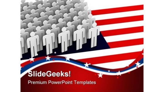 United State Americana PowerPoint Templates And PowerPoint Backgrounds 0611