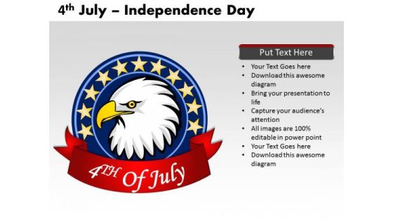 United States Independence Day 4th July PowerPoint Templates