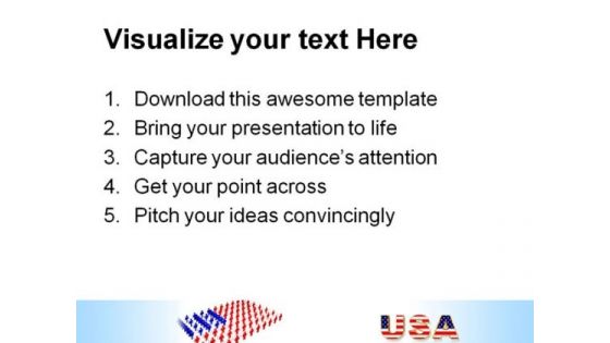 Unity Americana PowerPoint Templates And PowerPoint Backgrounds 0711