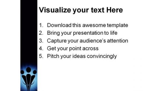 Unity Symbol PowerPoint Templates And PowerPoint Backgrounds 0711