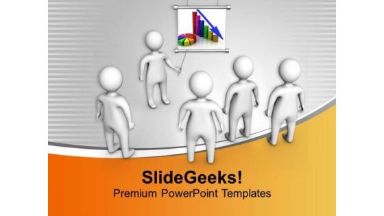 Unprecedential Decline In Sales And Marketing PowerPoint Templates Ppt Backgrounds For Slides 0613