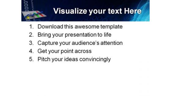 Up Arrow Business PowerPoint Template 0510