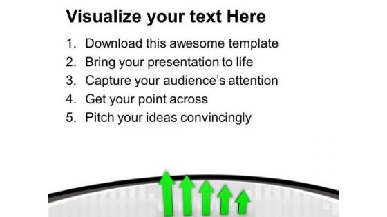 Up Arrows Business Growth PowerPoint Templates Ppt Backgrounds For Slides 0213