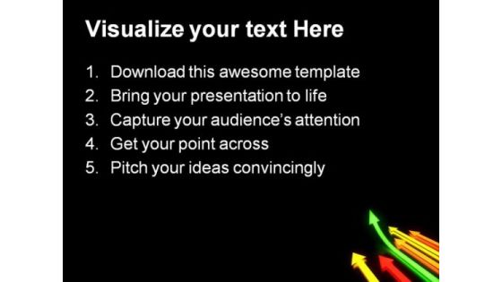 Up Arrows Leadership PowerPoint Templates And PowerPoint Backgrounds 0711