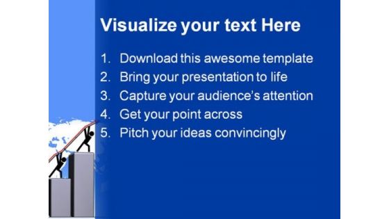 Up Diagram Graph Business PowerPoint Backgrounds And Templates 1210