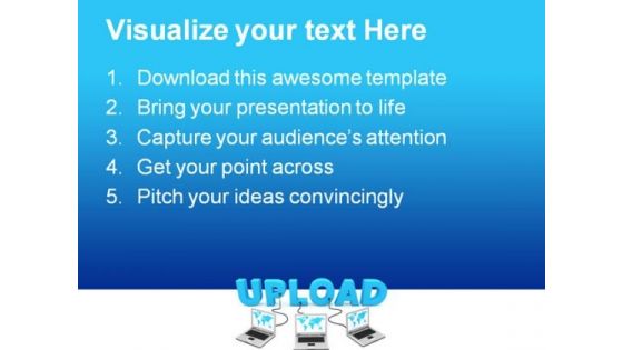 Upload Computer Network PowerPoint Templates And PowerPoint Backgrounds 0111