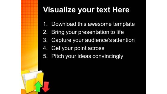 Upload Download Data Internet PowerPoint Templates And PowerPoint Themes 0712