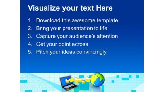 Uploading Downloading Files From Internet PowerPoint Templates And PowerPoint Themes 0812