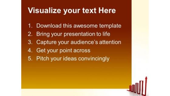 Upward Arrow Graph Business PowerPoint Templates And PowerPoint Themes 0612