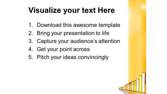 Upwards Bar Graph Business PowerPoint Templates And PowerPoint Themes 0712