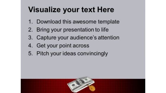 Us Dollar With Key Growth PowerPoint Templates Ppt Backgrounds For Slides 0113