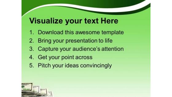 Us Dollars In Ladder Finance PowerPoint Templates Ppt Backgrounds For Slides 1212