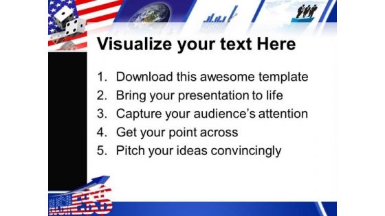 Usa America Business PowerPoint Templates And PowerPoint Themes 0712