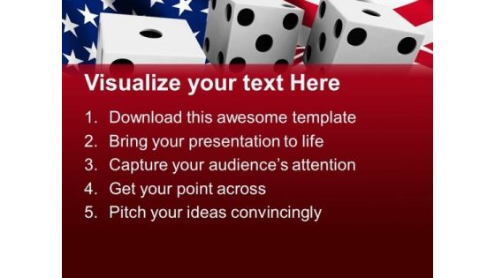 Usa Betting Americana PowerPoint Templates And PowerPoint Themes 0912