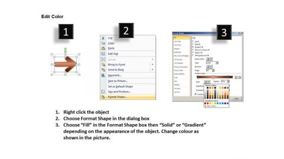 Usa PowerPoint Template Linear Abstraction By 6 Arrows 2010 Design