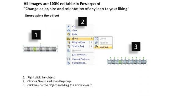 Usa Ppt Background Linear Arrow 10 State PowerPoint Project Diagram 5 Image