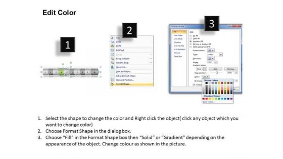 Usa Ppt Background Linear Arrow 10 State PowerPoint Project Diagram 5 Image