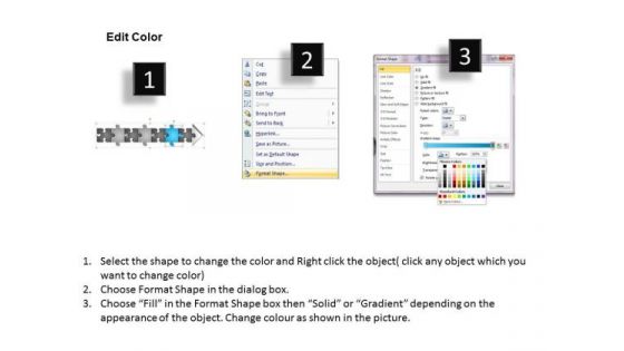Usa Ppt Background Linear Flow 7 Stages Style1 Communication Skills PowerPoint Design