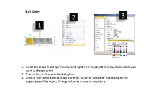 Usa Ppt Horizontal Model Of 4 Concepts Operations Management PowerPoint 2 Graphic