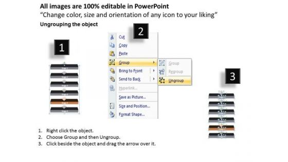 Usa Ppt Non-linear PowerPoint Flow 6 Stages1 Operations Management Design