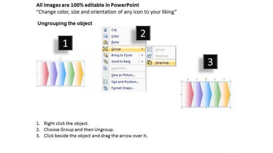 Usa Ppt Template Consistent Description Of 5 Steps 1 Image