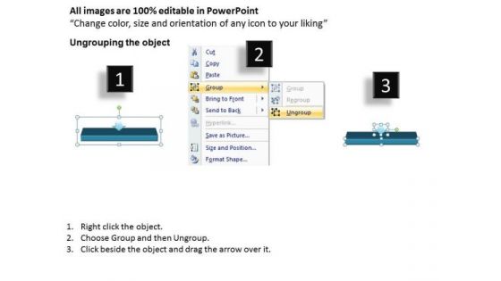 Usa Ppt Theme Non Linear Presentation PowerPoint Flow 7 States Diagram 5 Design