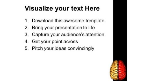 Use Brain For Better Decision PowerPoint Templates Ppt Backgrounds For Slides 0613