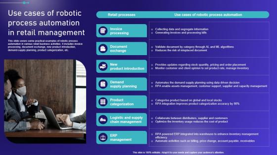 Use Cases Of Robotic Process Automation Embracing Robotic Process Introduction PDF