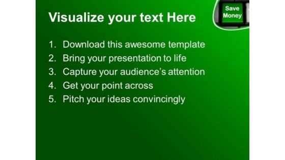 Use Computer And Save Lot Of Money PowerPoint Templates Ppt Backgrounds For Slides 0513