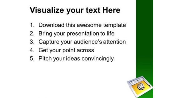 Use Internet Browser For Connectivity PowerPoint Templates Ppt Backgrounds For Slides 0613