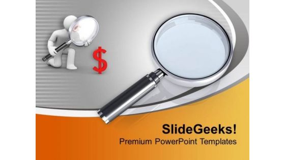 Use The Fine Vision To Find Root Cause PowerPoint Templates Ppt Backgrounds For Slides 0413
