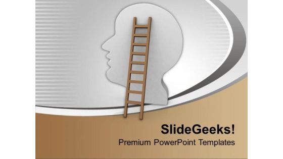 Use Your Brain Thought Reflects From Graphics PowerPoint Templates Ppt Backgrounds For Slides 0413