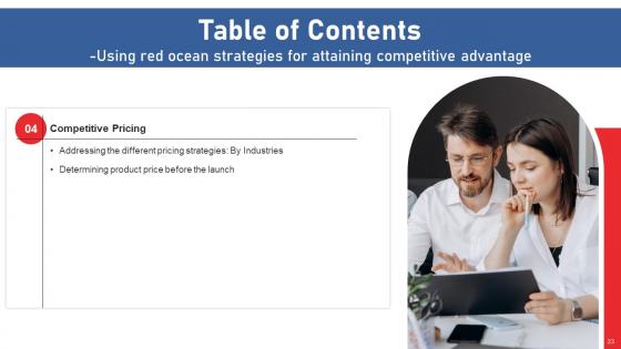 Using Red Ocean Strategies For Attaining Competitive Advantage Complete Deck