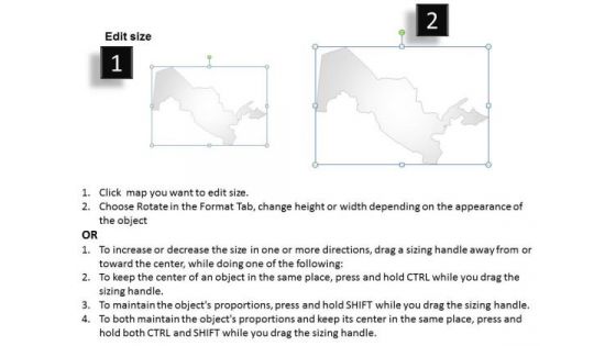 Uzbekistan Country PowerPoint Maps