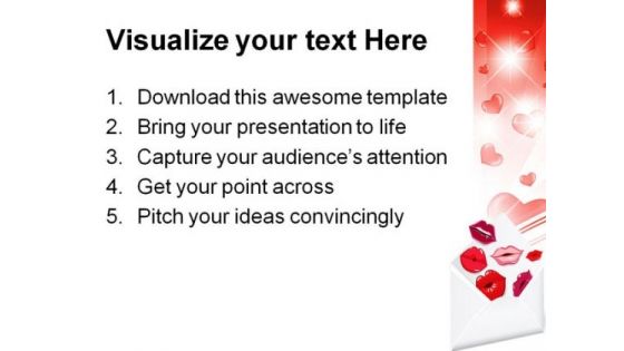 Valentine Hearts Youth PowerPoint Themes And PowerPoint Slides 0311
