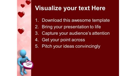 Valentine Treat Celebration PowerPoint Templates Ppt Backgrounds For Slides 0213