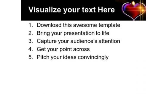 Valentines Heart PowerPoint Templates Ppt Backgrounds For Slides 0613