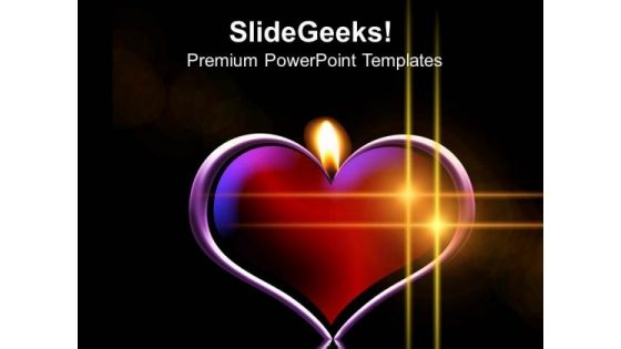 Valentines Heart PowerPoint Templates Ppt Backgrounds For Slides 0613