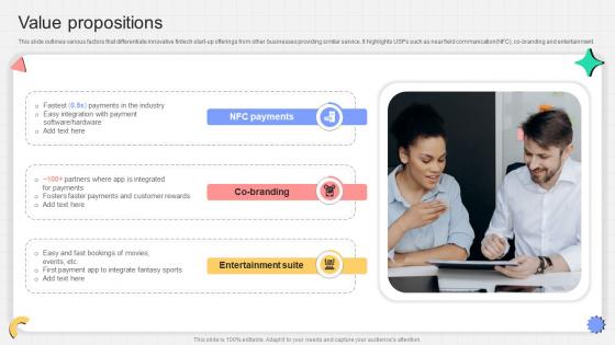 Value Propositions P2p Payment Startup Go To Market Strategy GTM SS V
