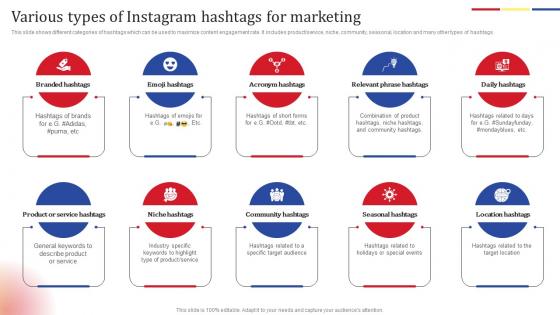 Various Types Of Instagram Social Media Platform Advertising To Enhance Brand Awareness Guidelines Pdf